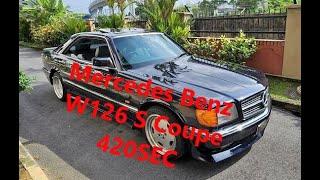 1986 Classic Mercedes Benz W126 S Class Coupe 420SEC