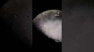 Lua Crescente e Planeta Marte ! Imagens captadas através do Telescópio Celestron...