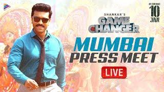 Game Changer Mumbai Press Meet LIVE | Ram Charan | Kiara Advani | SJ Suryah | Shankar | Dil Raju