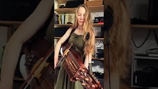 Unsere Marie -Theres spielt auch Nyckelharpa #lilyofthedevil #nyckelharpa