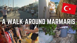 Walking Through Marmaris Turkey: Grand Bazaar Markets and The Old Town