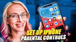 Setup iPhone Parental controls using Family Sharing and Screen Time