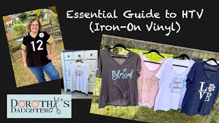 Essential Guide to HTV (Iron-On Vinyl)