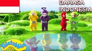 Teletubbies Bahasa Indonesia WARNA MERAH - MAIN AIR - DANSA | Kompilasi  Kartun Lucu HD