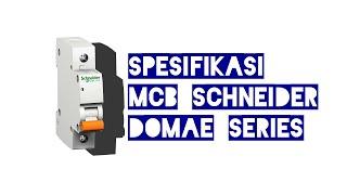 Review MCB Schneider Domae series