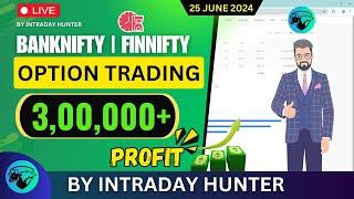 Live Intraday Trade | Bank nifty Option Trading by Intraday Hunter