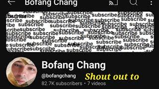 Shout out to Bofang Chang