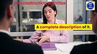 What Are Pre-construction Stages Of A Construction Project?
