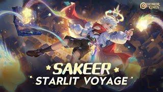 Starlit Voyage Sakeer | Skin Showcase | Honor of Kings