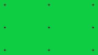 8K ULTRA HD | Green Screen with Tracking Markers for Chroma key [10 hrs] Pantone 354C  #00B140