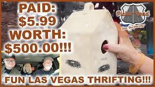 PAID: $5.99 - WORTH: $500.00!!! FUN THRIFTING IN LAS VEGAS!!! Join the Journey on Picker Road!