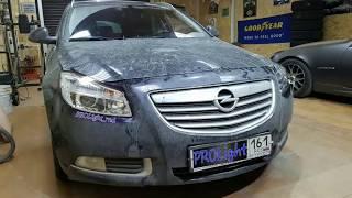 Opel Insignia бидиодные линзы.  Ретрофит