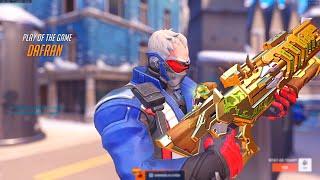 DAFRAN - POTG - SOLDIER 76 GAMEPLAY - OVERWATCH 2 SEASON 14