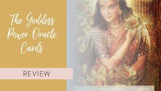 Review & Walk Through - Goddess Power Oracle Deck by Colette Baron-Reid