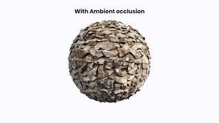 What is Ambient occlusion texture for?