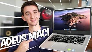 ADEUS MACBOOK! Como fazer um HACKINTOSH perfeito EM NOTEBOOK! | Dell Inspiron 5480