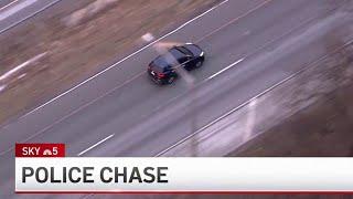 FULL: Aerial view of WILD police chase in Chicago