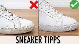 SNEAKER PFLEGEN & SCHÜTZEN ● 5 einfache TIPPS für gepflegte SNEAKER