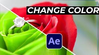 How To Change Color Of Object In After Effects