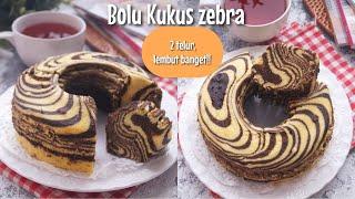 CUKUP 2 TELUR !! BOLU KUKUS ZEBRA LEMBUT ANTI GAGAL