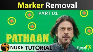 Nuke Compositing Marker Removal Quick & Easy Method | Pathaan VFX Part 01 | VisualFX_Explorers