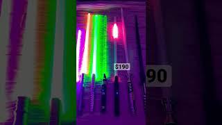 Lightsabers But It Gets Progressively More Expensive!