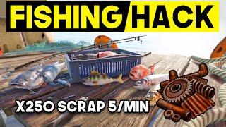 MAKE 250+ SCRAP IN 5 MINUTES WITH THIS TRICK | Rust Fishing Tutorial