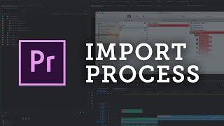 PREMIERE PRO TUTORIAL — BEST PRACTICES for IMPORTING + ORGANISING VIDEO