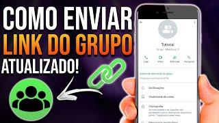 Como ENVIAR LINK DE GRUPO do WhatsApp