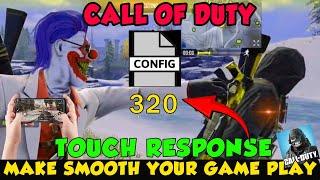 UNCLOCK 320p CODM CONFIG AUTO FIX LAG REMOVE FPS DROPS FOR LOW END RENDER FASTER!!TOUCH RESPONCE