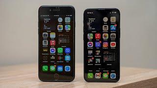 iPhone 7 vs 13 Mini: Hands on Comparison (4K)