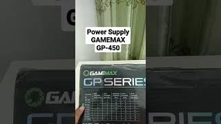 Power Supply GameMax GP-450 Murah Berkualitas - 80 Plus Bronze #Shorts