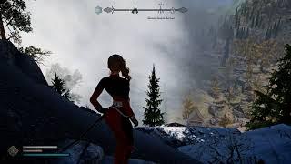 Going up the Throat of the World Elder Scrolls V Skyrim SE Silent Horizons ENB + Next Gen (PC)