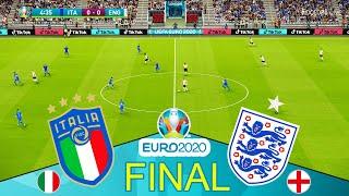 ITALY vs ENGLAND - FINAL Euro 2020 | Full Match All Goals HD | Wemblay London | PES 2021 Gameplay