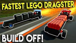 FASTEST LEGO DRAGSTER BUILD, RACES & CRASHES! - Brick Rigs Multiplayer Gameplay Challenge - Lego