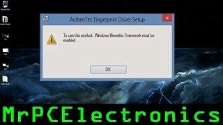 Windows 8 Biometric Framework -ENABLE- "How To"