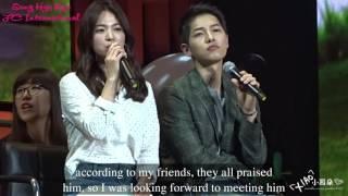 Engsub 160617 FM Chengdu Song Hye Kyo Song Joong Ki Full HD