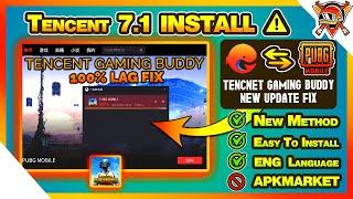 Tencent Gaming Buddy 7.1 New Update & PUBG Install | Fix PUBG Not Supported Issue [Eng Subtitle]