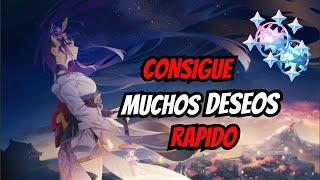 COMO CONSEGUIR DESEOS rápido GENSHIN IMPACT