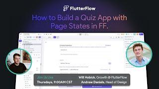 Build a Quiz App in FlutterFlow with Will & Andrew