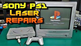 Sony PS1 optical drive laser repairs