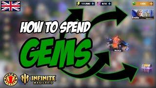 [Infinite Magicraid] Best way to use Gems !!