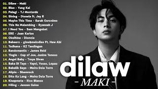 Dilaw - Maki | Blue - Yung Kai || Best OPM Tagalog Love Songs 2024 Playlist || OPM Trending 2024