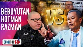 5 Pertikaian Panas Homan Paris Vs Razman Nasution | Cumi Top V