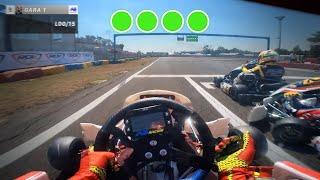 MY BEST START EVER! // ROK SHIFTER RACE 1 - 7 Laghi Kart onboard