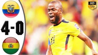 Ecuador vs Bolivia 4-0 Highlights & All Goals 2024 HD