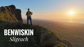Benwiskin Sunset, Co Sligo, Eire. DJI AIR 3 Drone. 4K