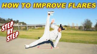 Cómo mejorar las Flares | How to improve your Flares Breakdance Tutorial