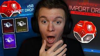 OPENING *50* IMPORT DROPS IN ROCKET LEAGUE!