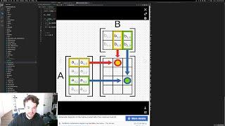 George Hotz | Programming | can you multiply a matrix? (noob lesson) | geohot/tinygrad/tree/gemm